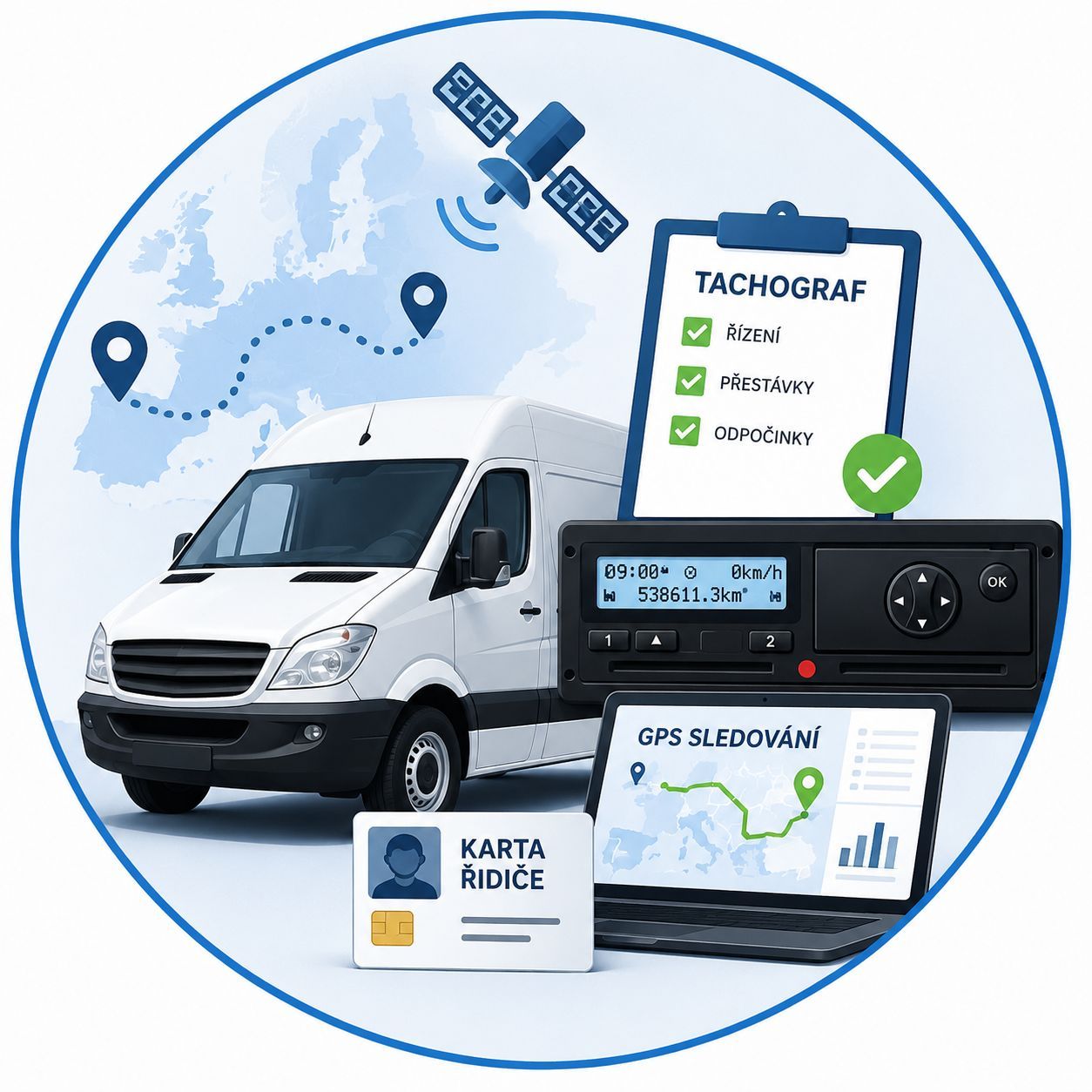 Mandatory tachographs for vans from 1 July 2026: who is affected and how to comply