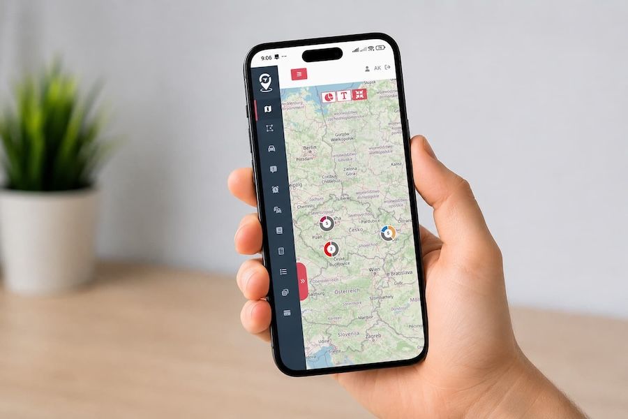 GPS vehicle tracking mobile app now available for iOS and Android