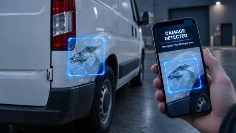 AI vehicle damage detection: how the new generation of GPS trackers spots an impact or a scratch before you do